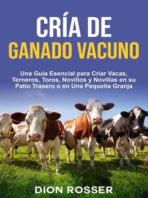 cover image of Cría de ganado vacuno
